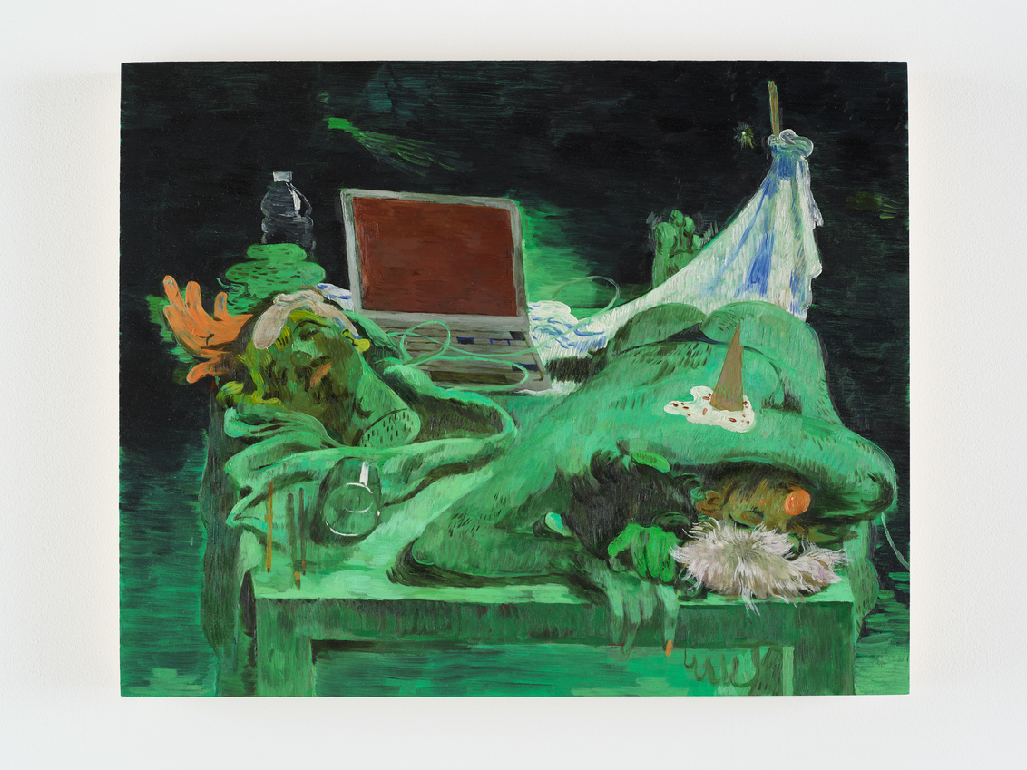 Cuddle Puddle with Laptop, 2024