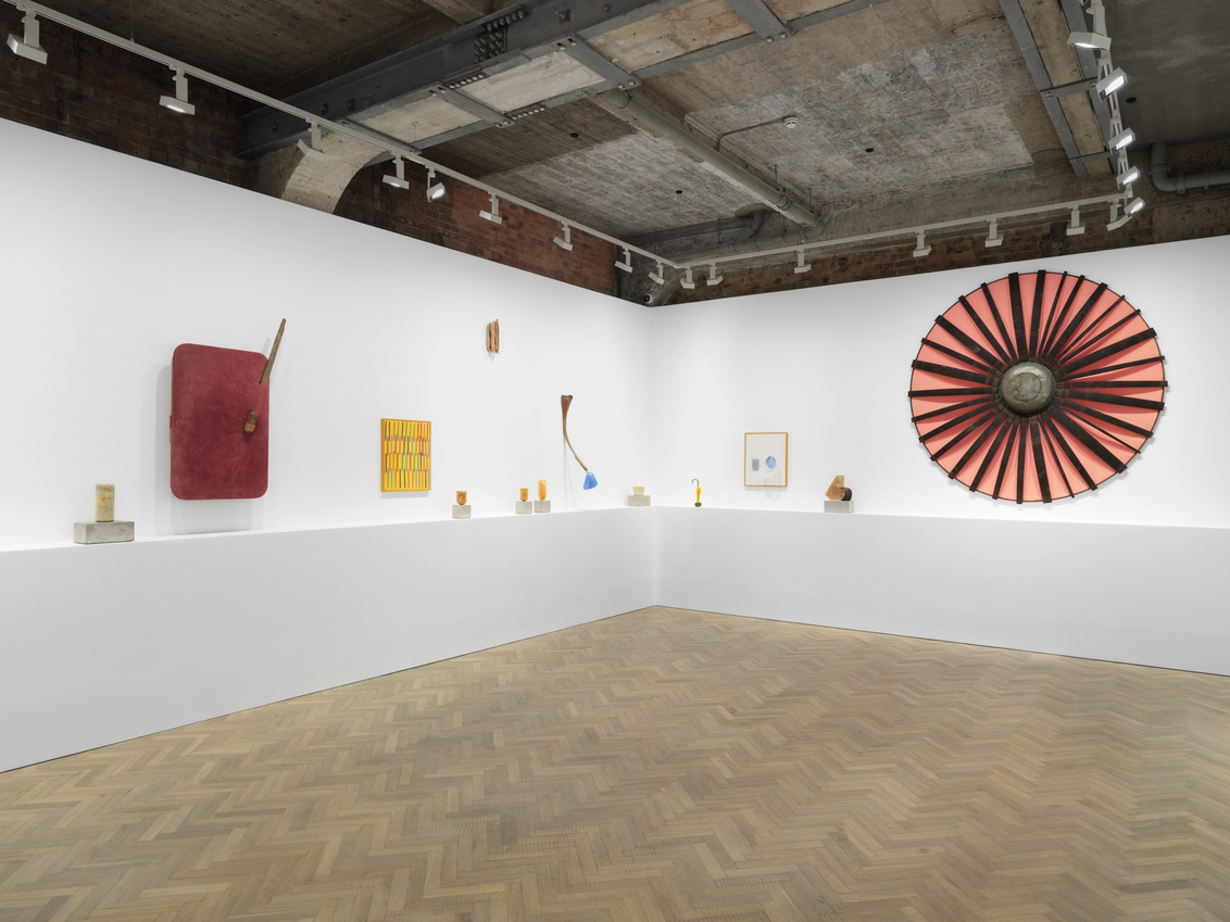 Installation view, Alexandre da Cunha: Broken, Thomas Dane Gallery, London, England, 2023