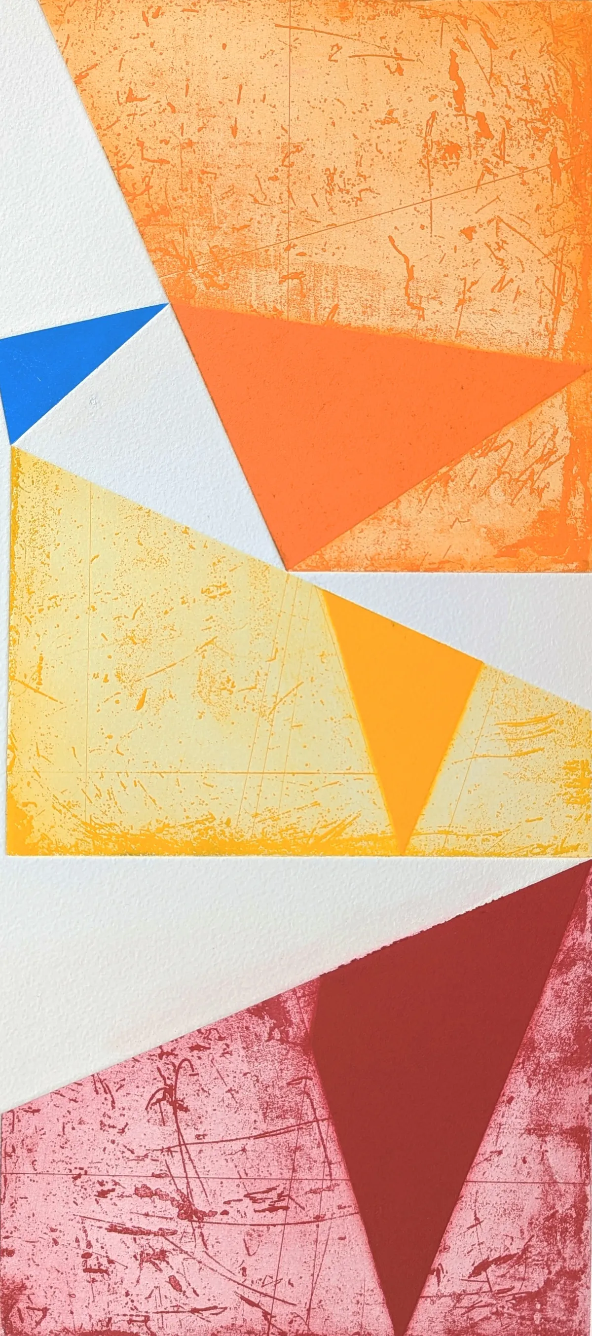 Composition with Blue Triangle, 2021