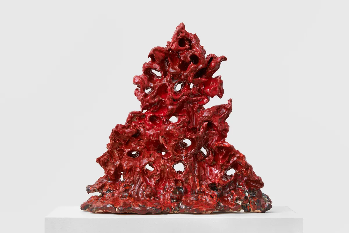 Florence PEAKE, Haze Holes For An Apparition, 2022