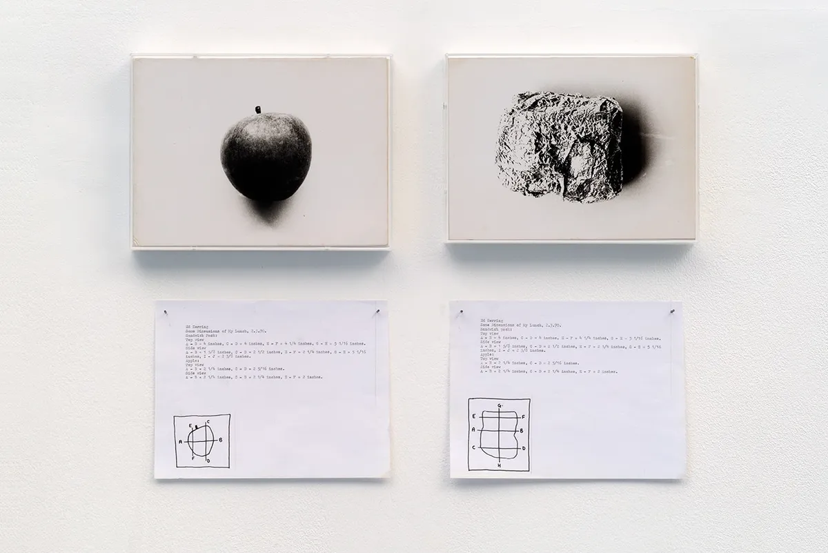 Ed HERRING, Some Dimensions of My Lunch, 1970
