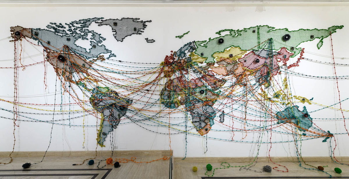 Reena Saini KALLAT, Woven Chronicle, 2022