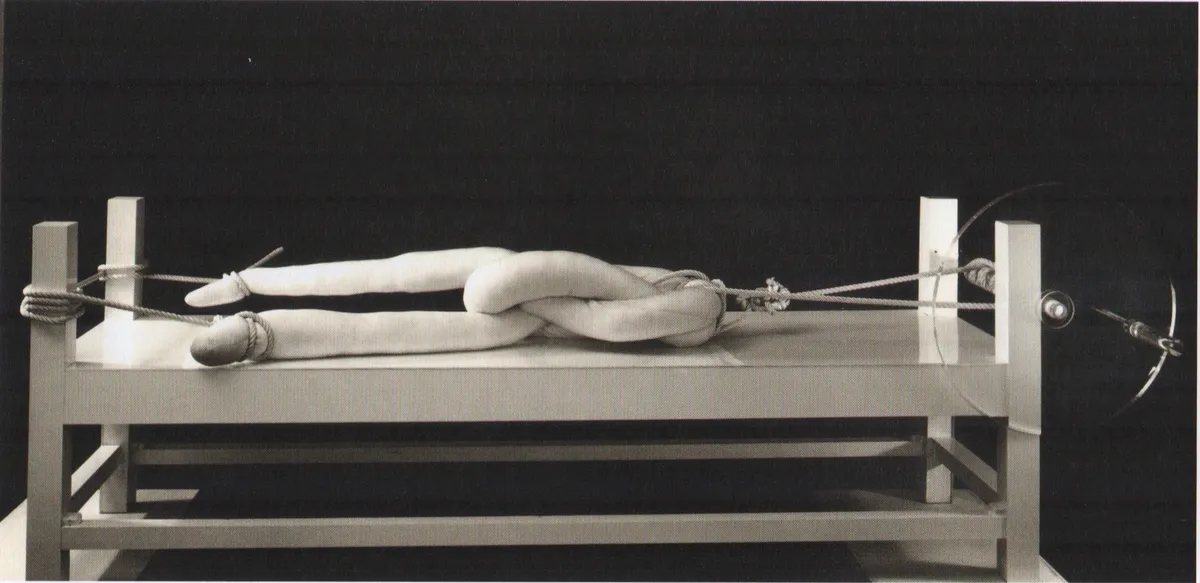Renate BERTLMANN, Folterbett (Torture Bed), 1980