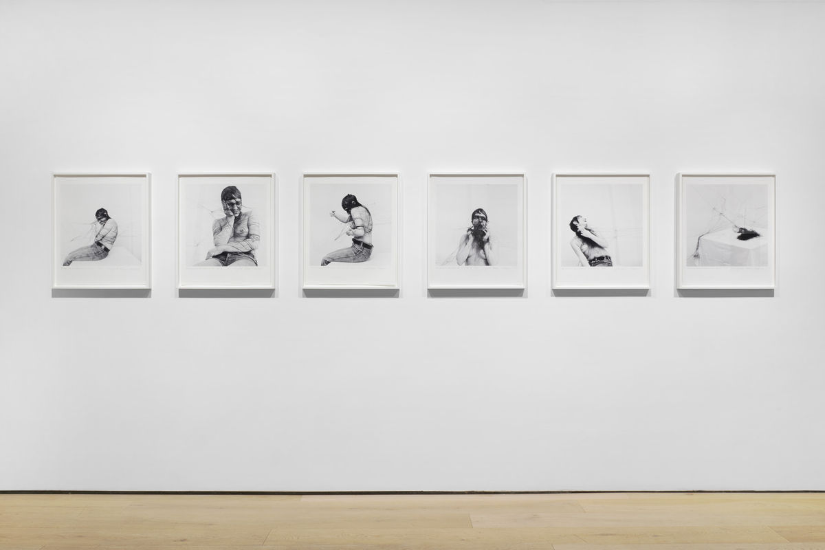 Annegret SOLTAU Permanente Demonstration am 19.01.1976, 1976/2008 Set of 6 black and white photo etchings Each: 60 x 50 cm Edition 1 of 5 (plus 2 AP)