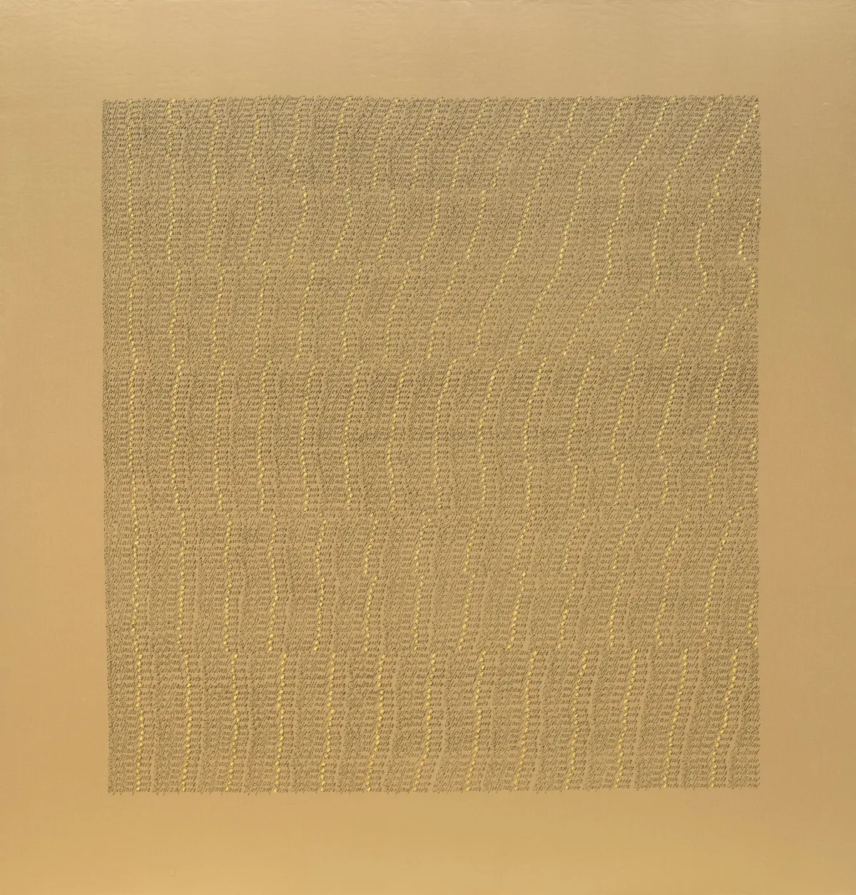 Greta SCHÖDL, Schrift auf Seide (Serie SCRITTURE) [Writing on Silk (SCRIPTURES Series)], 2021
