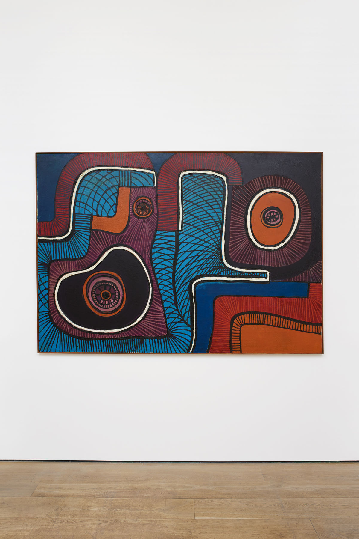 Bertina LOPES Untitled, 1977 Oil on canvas 140 x 200 cm