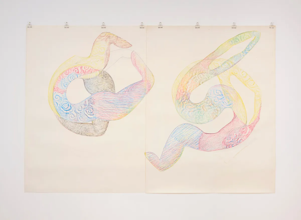 Jacqueline PONCELET, Untitled drawing, 1985
