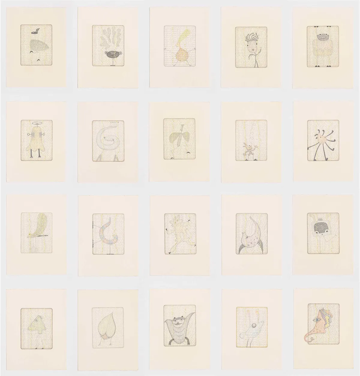 Greta SCHÖDL, Animali Fantastici [Fantastic Animals], 1975