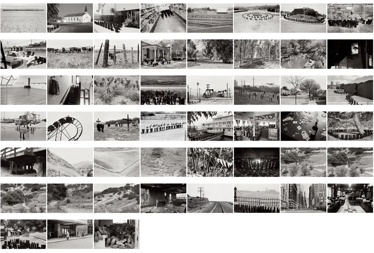 Eleanor ANTIN, 100 Boots (set of Postcards), 1971-73