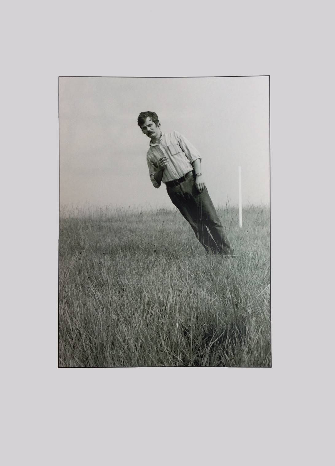 David HALL Vertical (still from the film), 1969 Black and white photograph, lifetime printing 42 x 31 cm