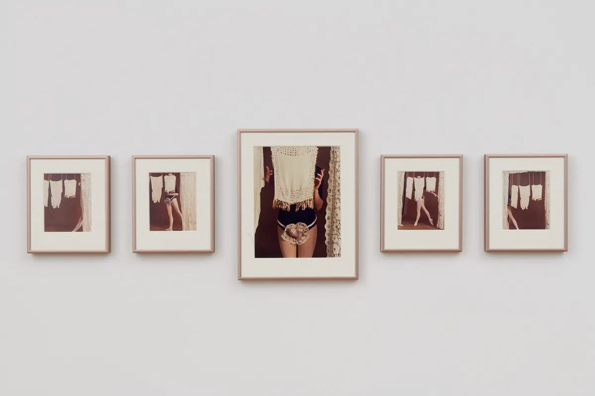 Rose ENGLISH, Study for a Divertissement: Diana and Porcelain Lace Veil, 1973