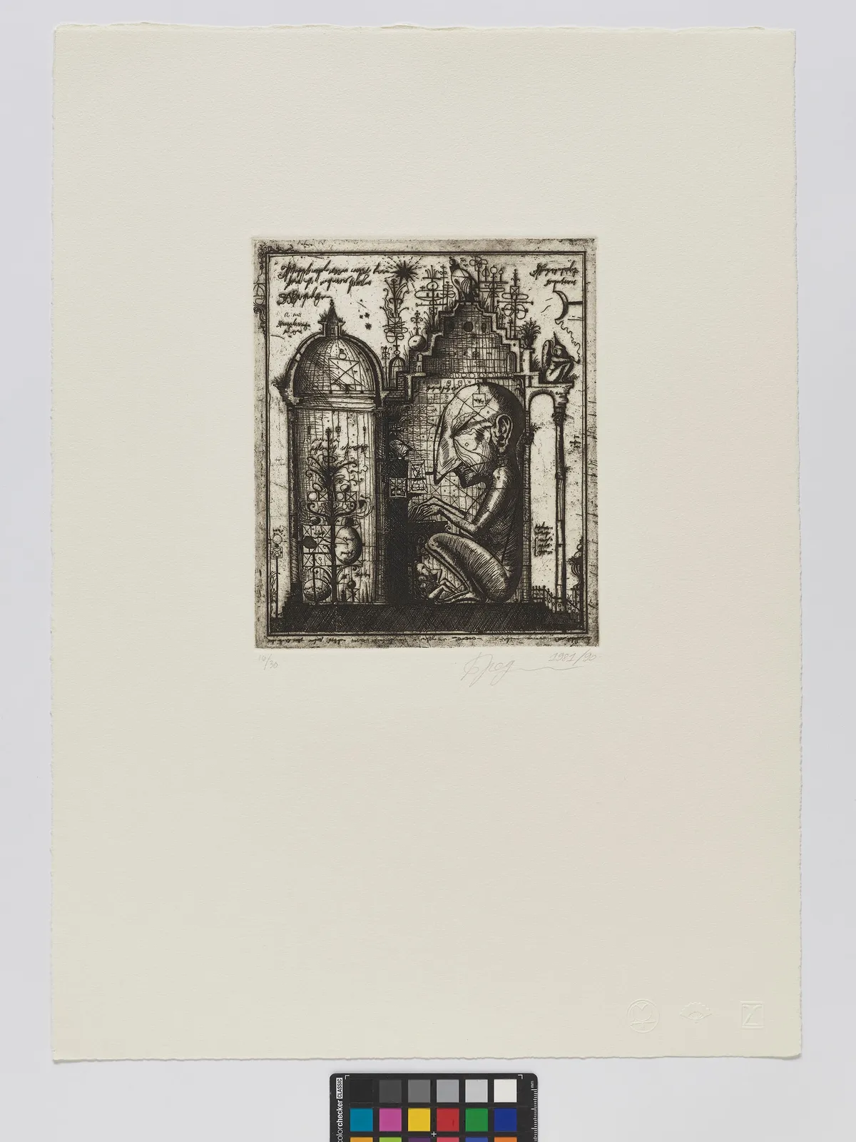 Alexander BRODSKY, Untitled (Piano Player), 1981/1990