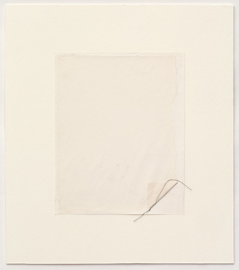 Shelagh WAKELY Untitled, 1977-1978 Thread drawing: pencil and thread on paper 25 x 20 cm
