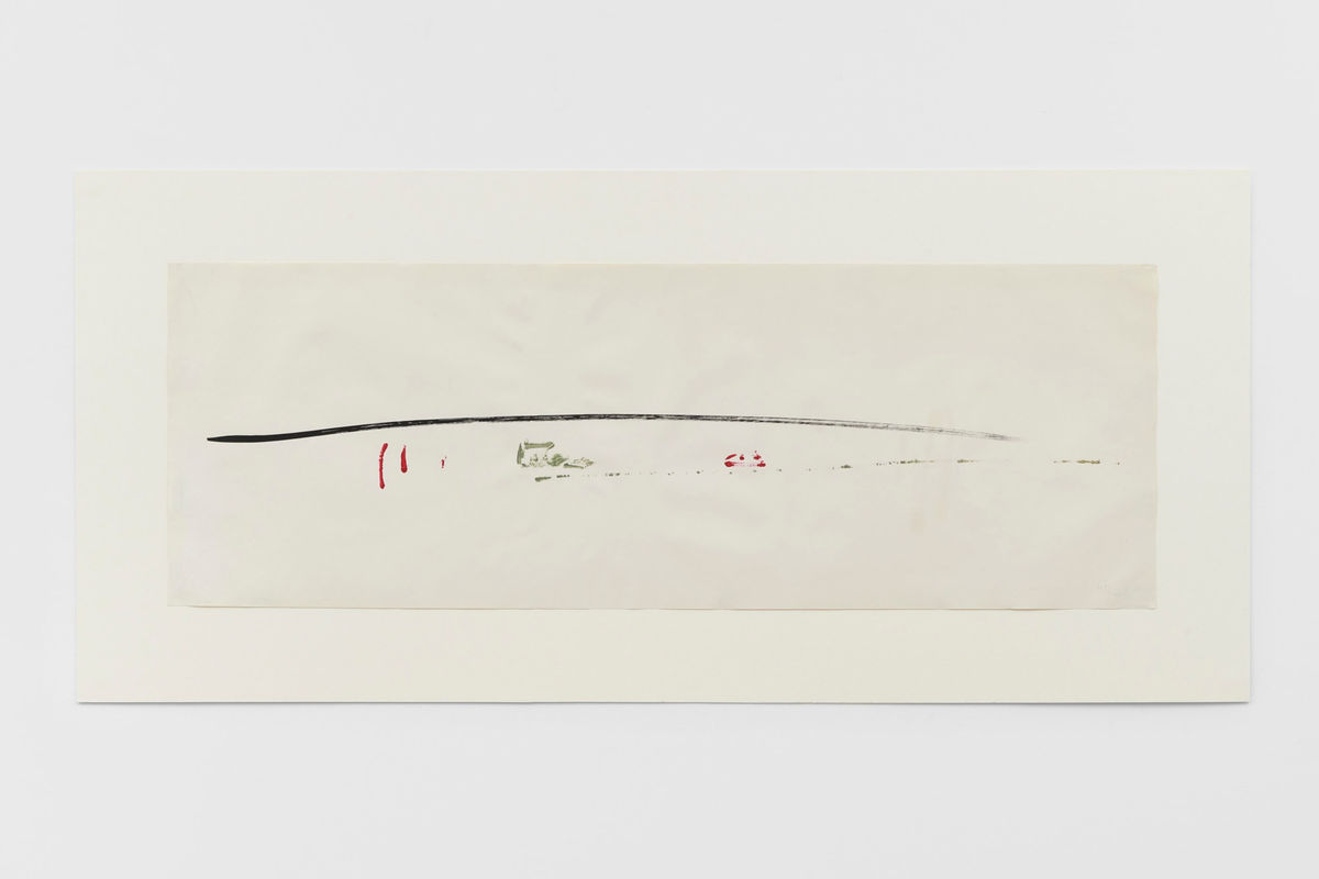 LI Yuan-Chia Untitled, 1962-64 Ink on Paper 54 x 119 cm