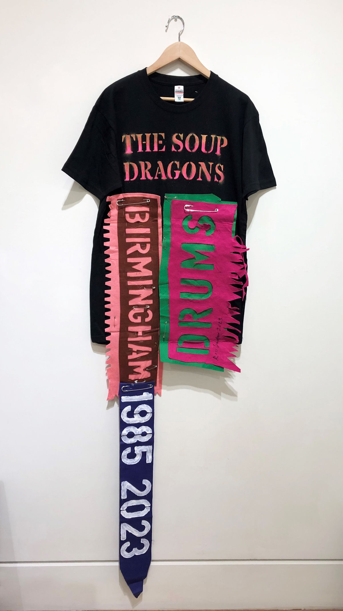 The Drummers Arms (Part One, Autumn Tour 2023) 2 – Birmingham Drums (T Shirt Paintings Series 1993 –)