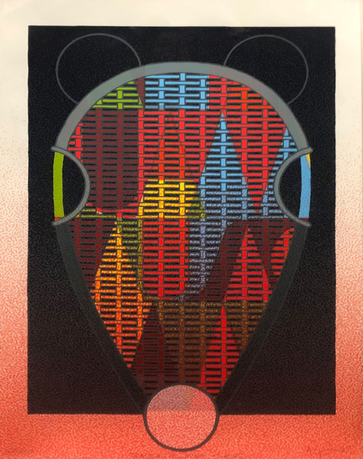 Tribal Metal Music Mask