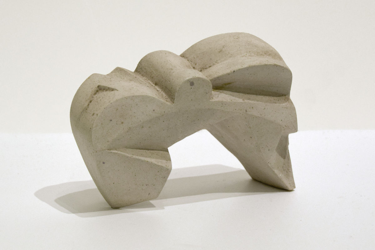 Untitled (Curved Shapes in Grey II)