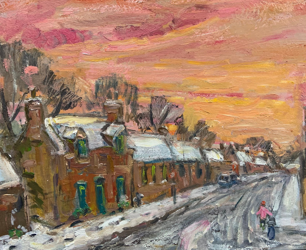 Temple in the Winter