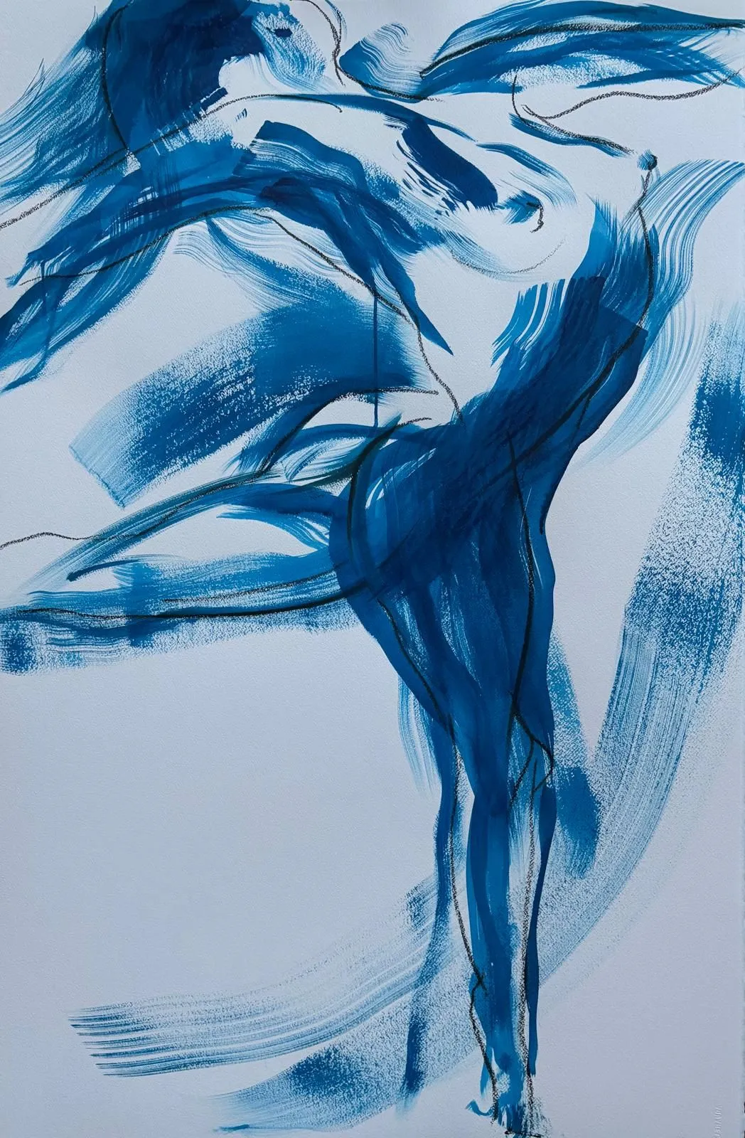 Blue Dancer 4 , Spring, 2026