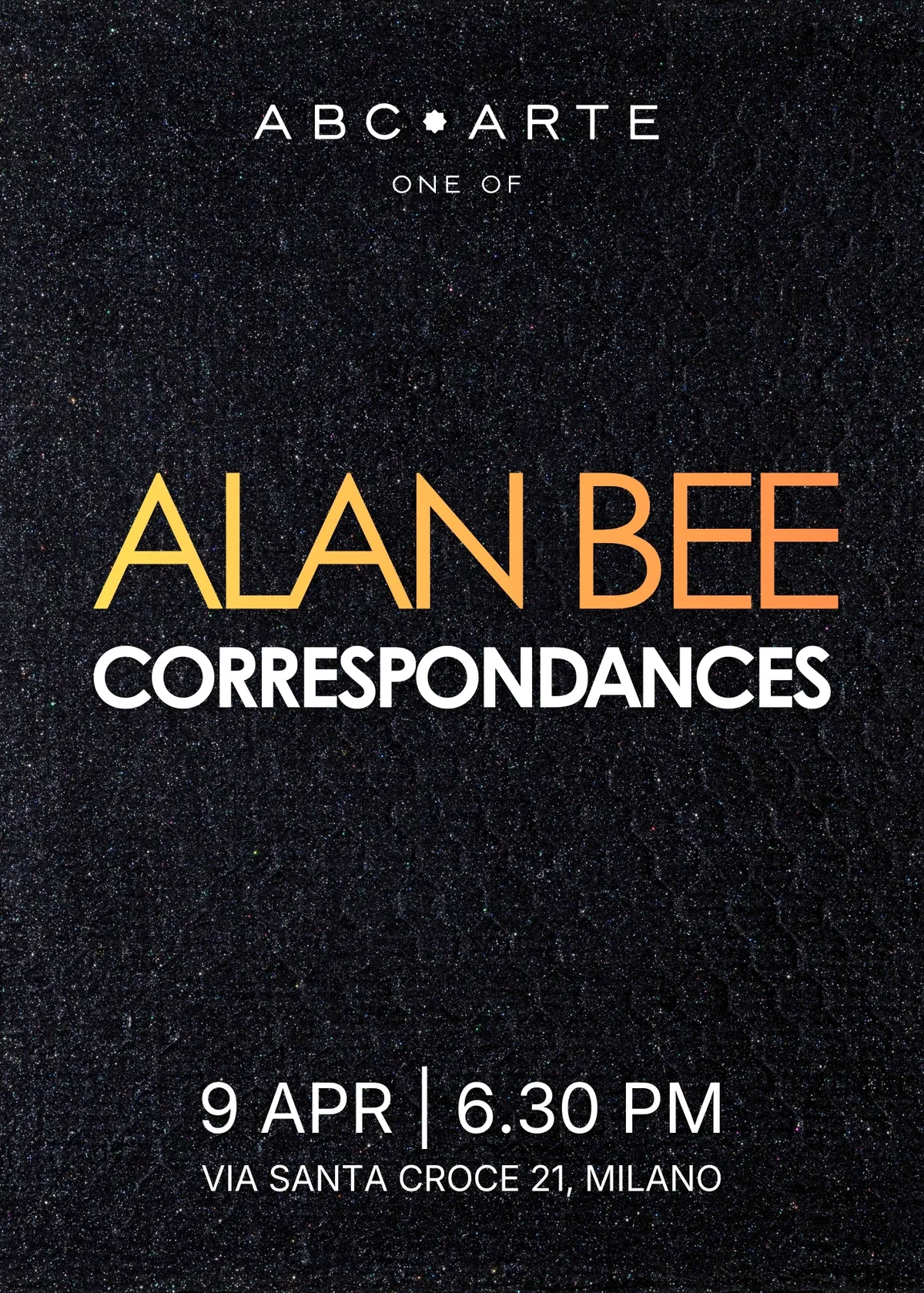 Alan Bee - Correspondances con contributo critico di Cesare Biasini