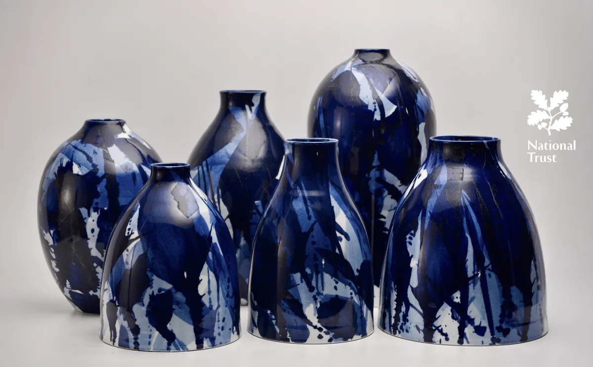 Expressions in Blue: Monumental Porcelain by Felicity Aylieff Petworth House and Park, West Sussex