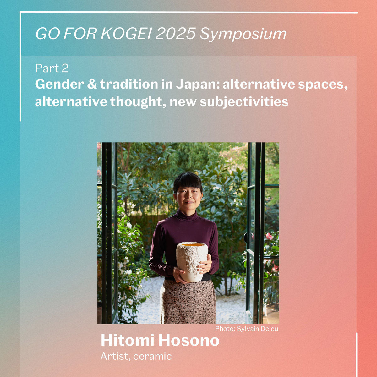 GO FOR KOGEI 2025 SYMPOSIUM: V&A SOUTH KENSINGTON