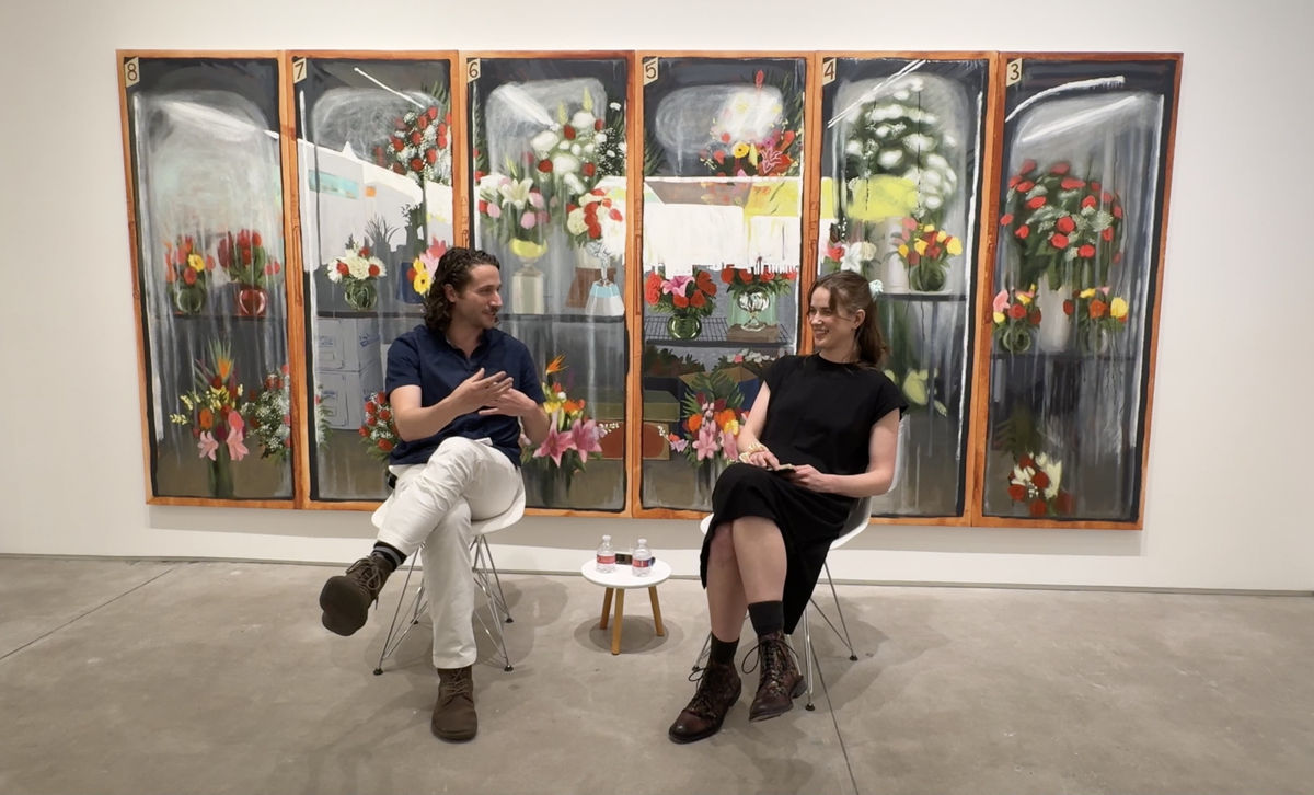 Charis Ammon and Reid Sharpless in conversation