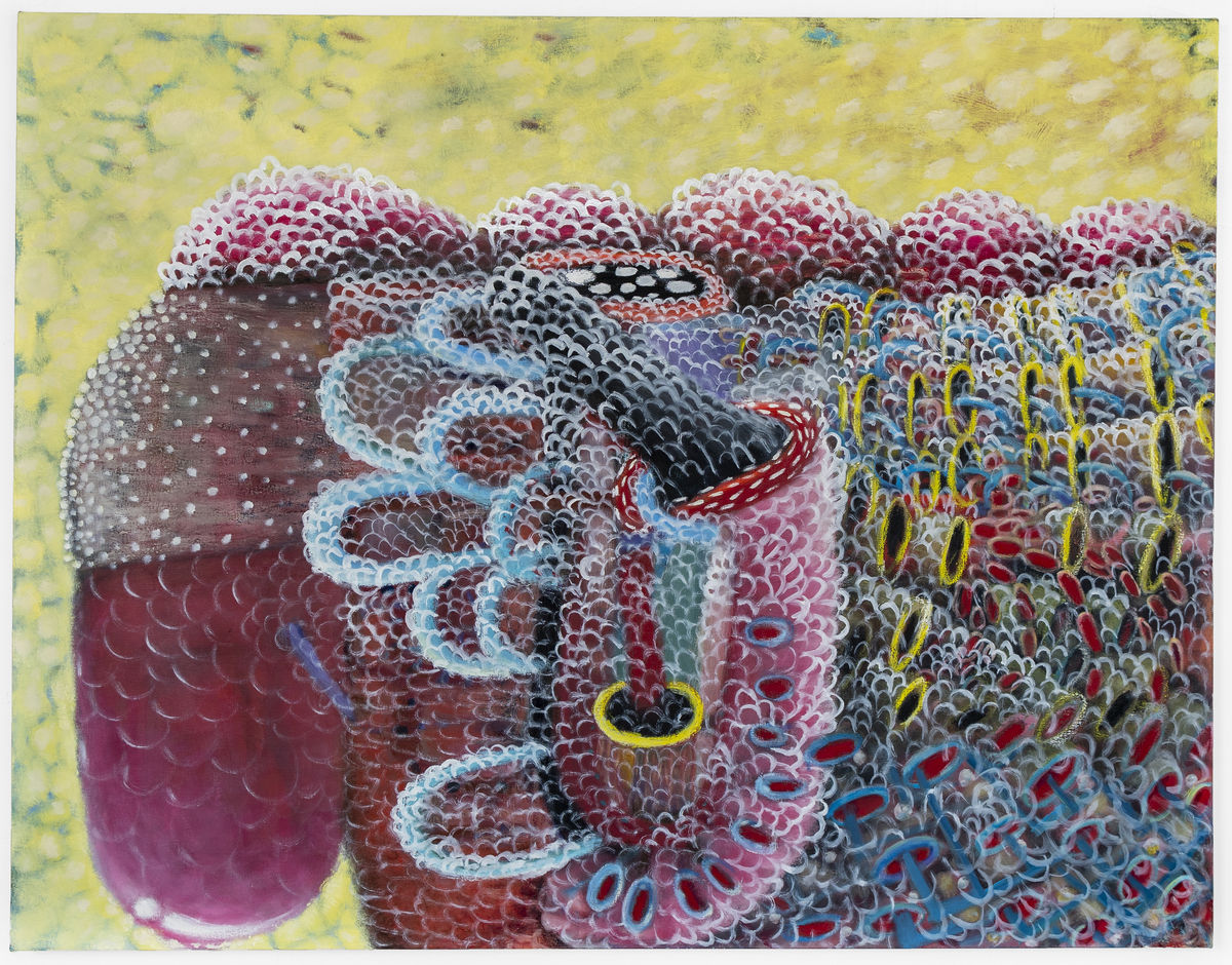 Mie Yim Fugu Preternatural Marcia Wood Gallery oil painting abstract