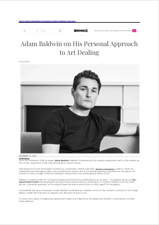 Widewalls Magazine - December 2022