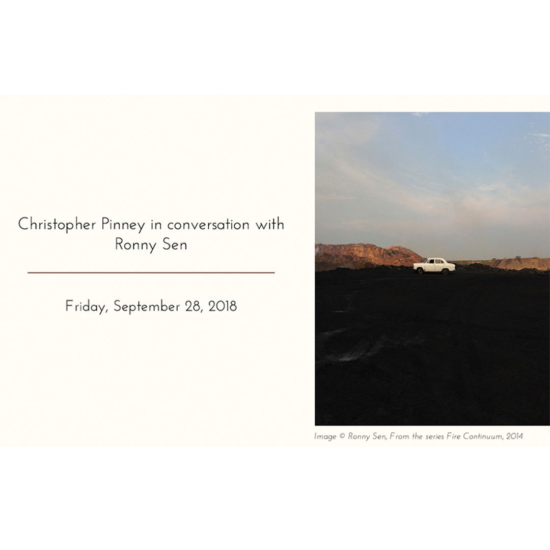 Christopher Pinney in conversation with Ronny Sen