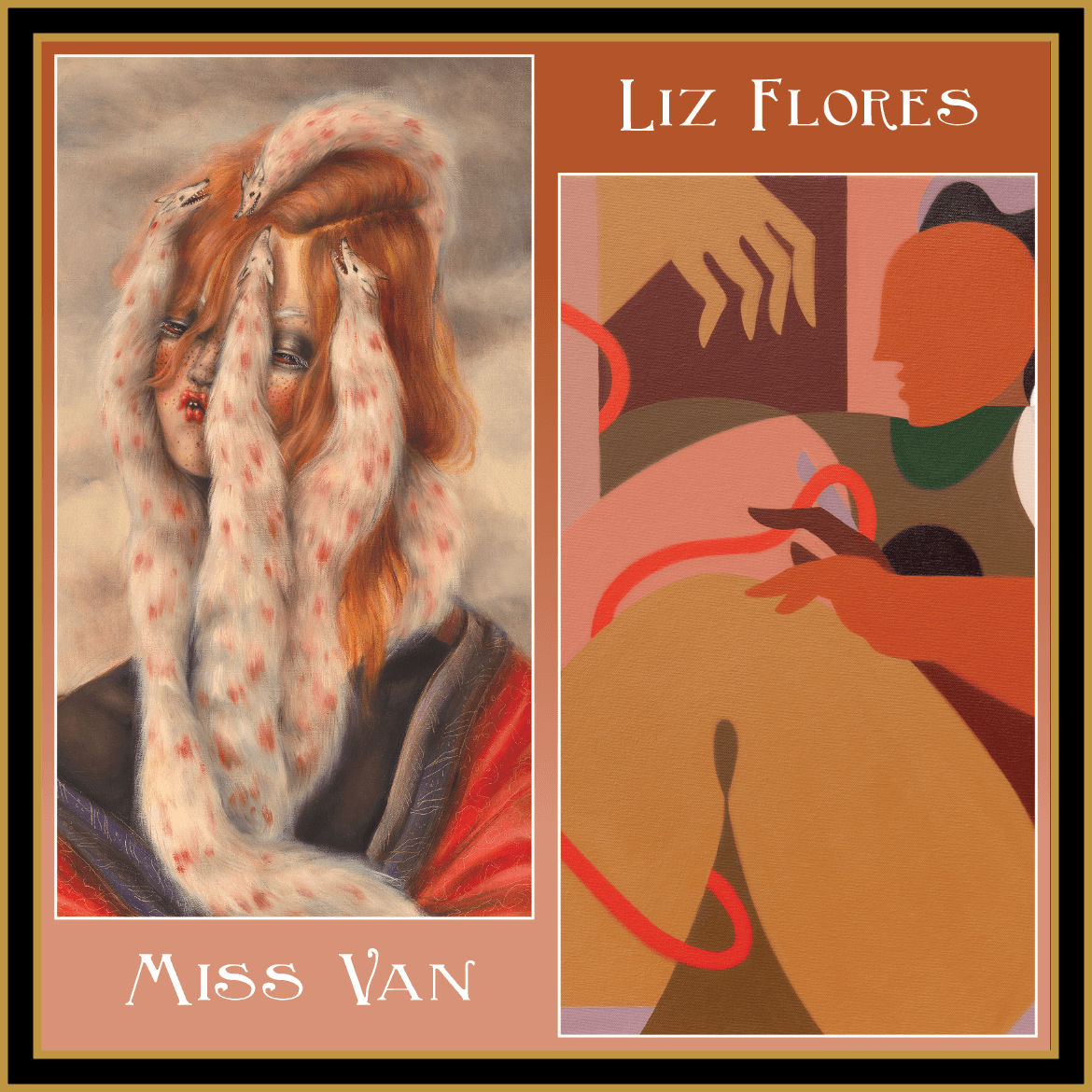 LIZ FLORES & MISS VAN