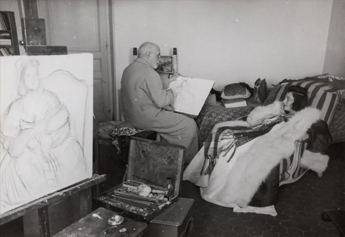 ARTIST AND MODEL | ARTIST AS MODEL