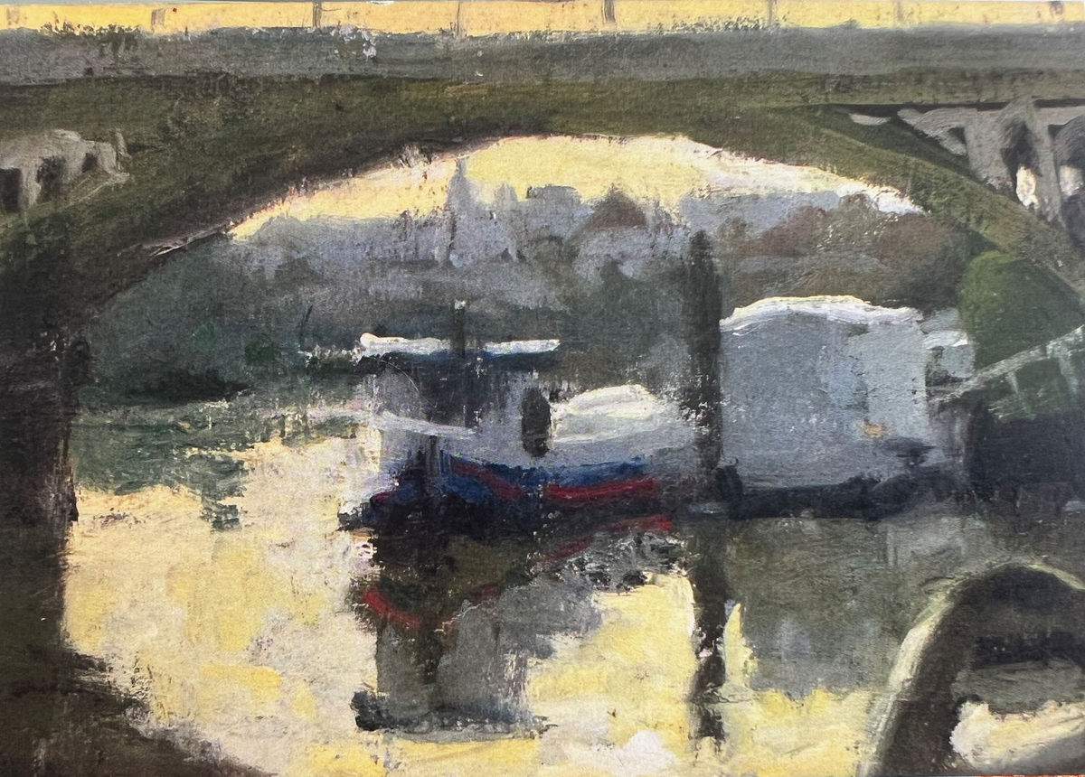 Richmond Lock: 1-day plein air workshop with John Dobbs