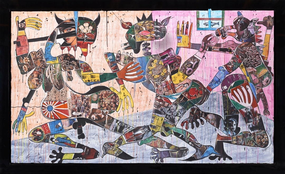 MARKS MADE WHILE STANDING, 2026 Blessing Ngobeni