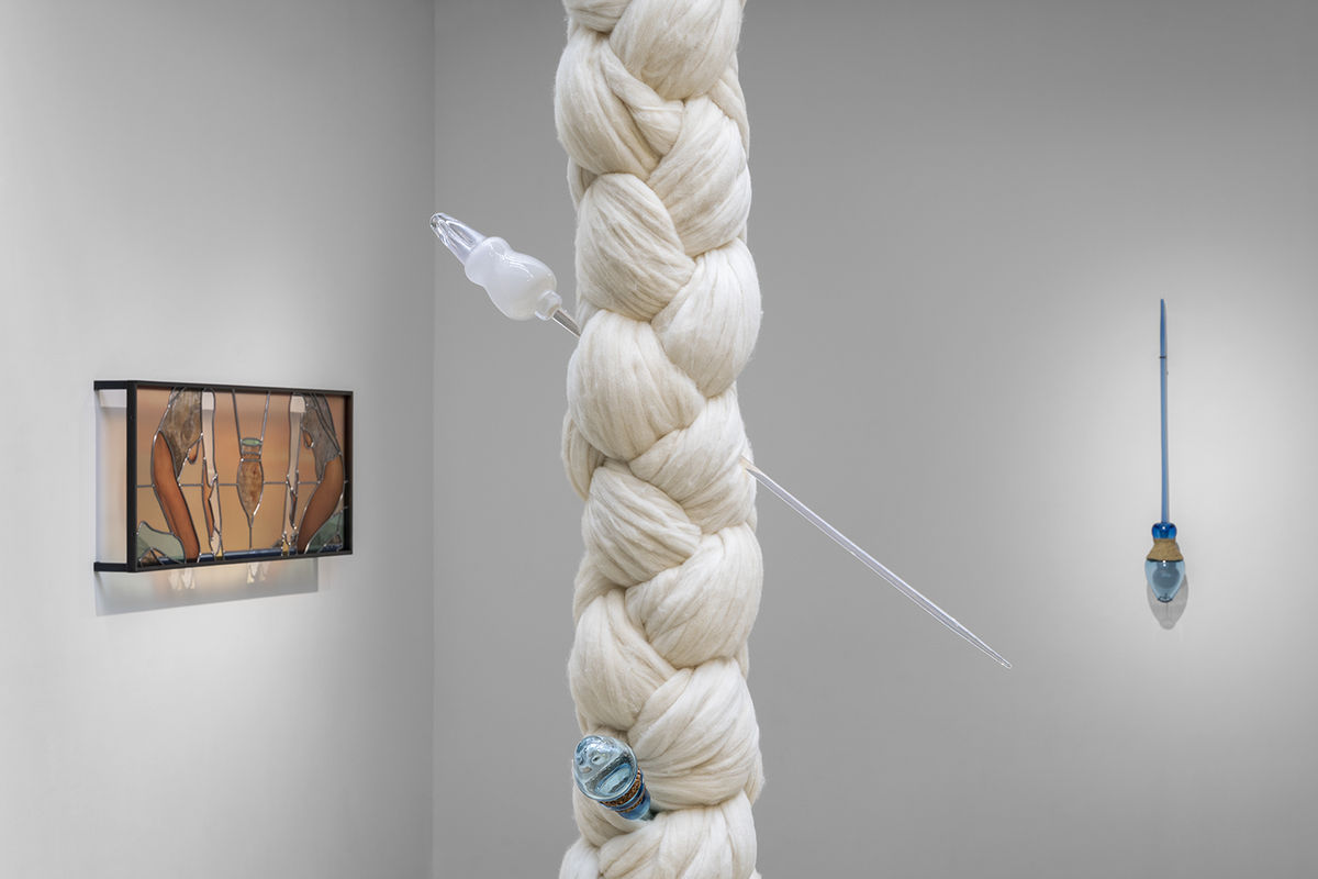 Visite commentée de l'exposition La Tresse des Araignées par Clara Rivault