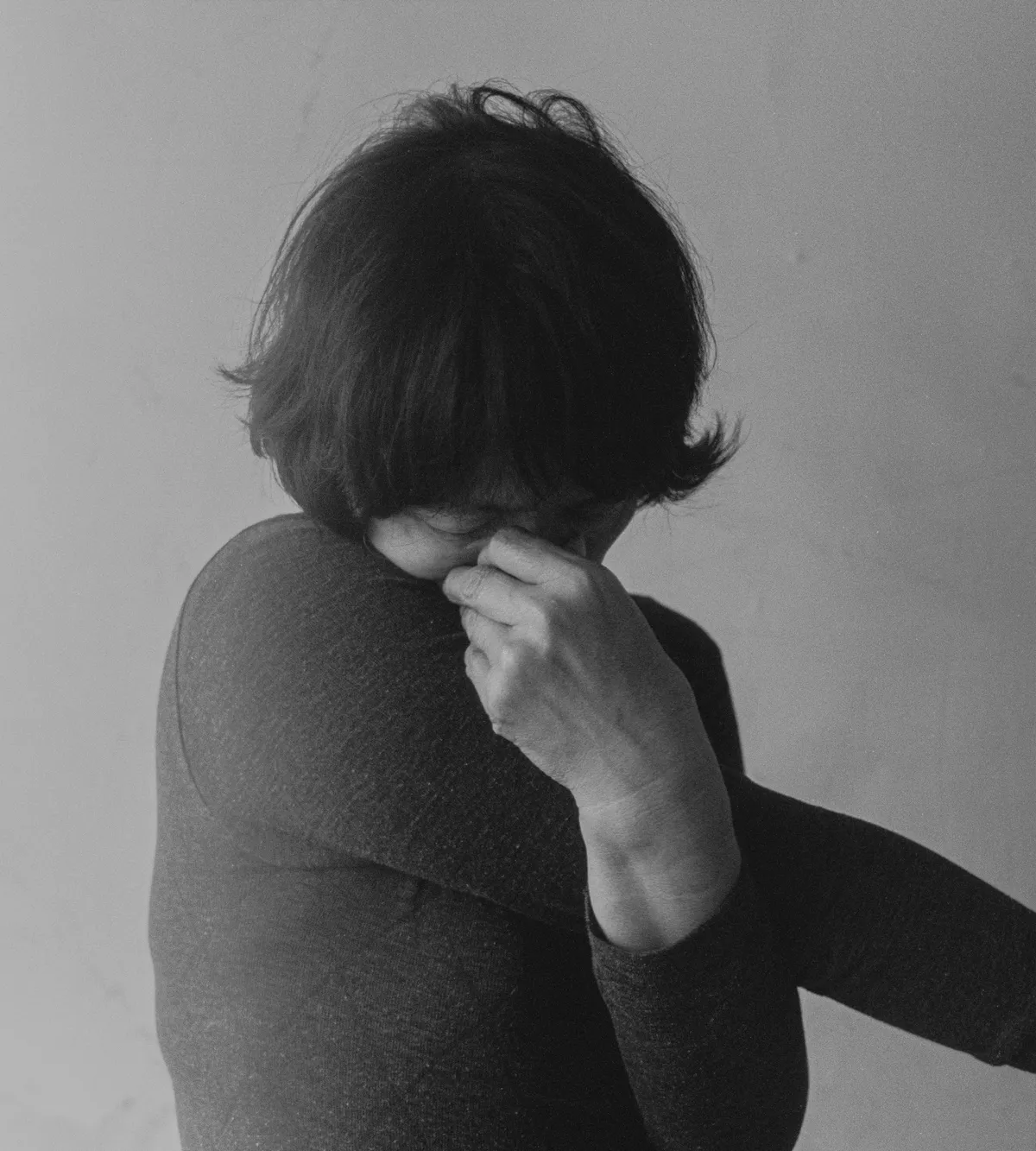 HPC255105｜黃博志｜Blue Elephant–Mother, “A floatness dream rising from my slim collar breath.”｜2018｜90 × 100 cm｜攝影