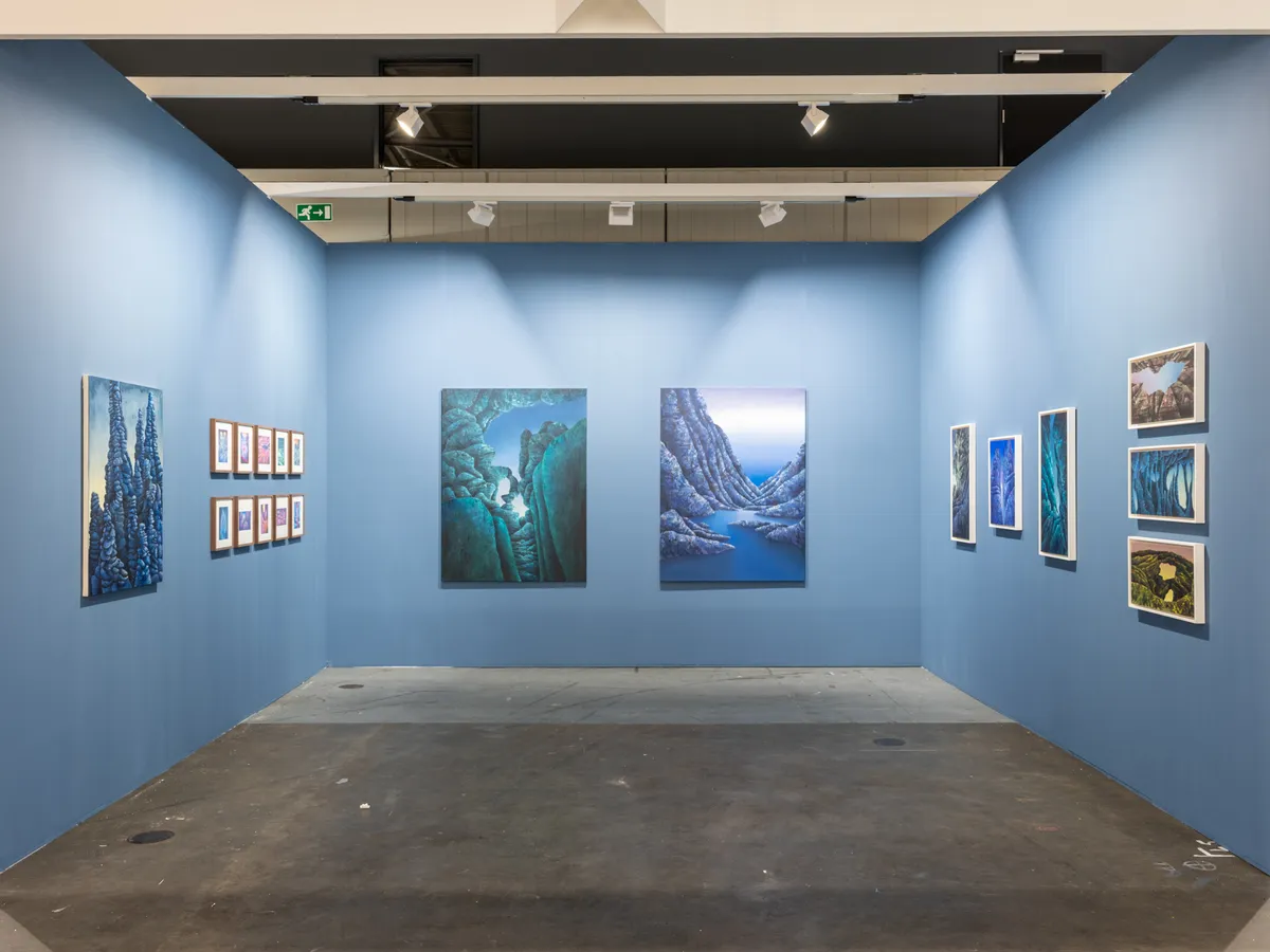 Buysse Gallery (2026) Silvia Giordani: Night Haze. Installation view, Art Rotterdam, Booth L4, Rotterdam. Image courtesy of Buysse Gallery. © Silvia Giordani. All rights reserved.