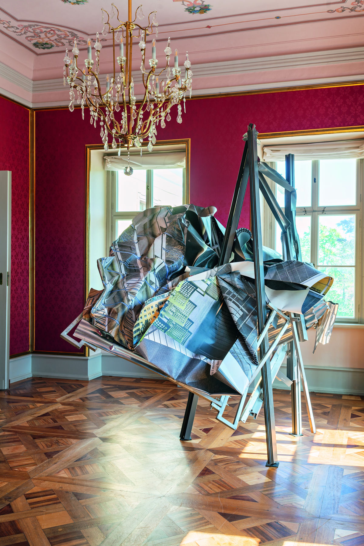 Olaf Metzel – Deutschstunde, Castle and Park Belvedere and Liszt-Haus, Weimar, DE