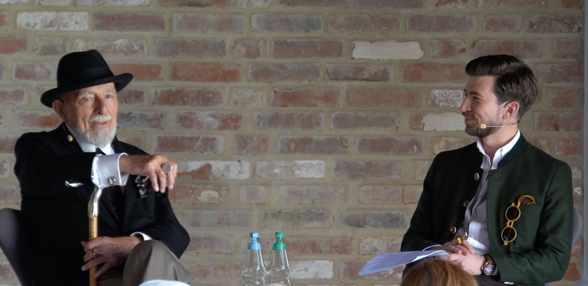 MARKUS LÜPERTZ und DR. PAY MATTHIS KARSTENS IM GESPRÄCH