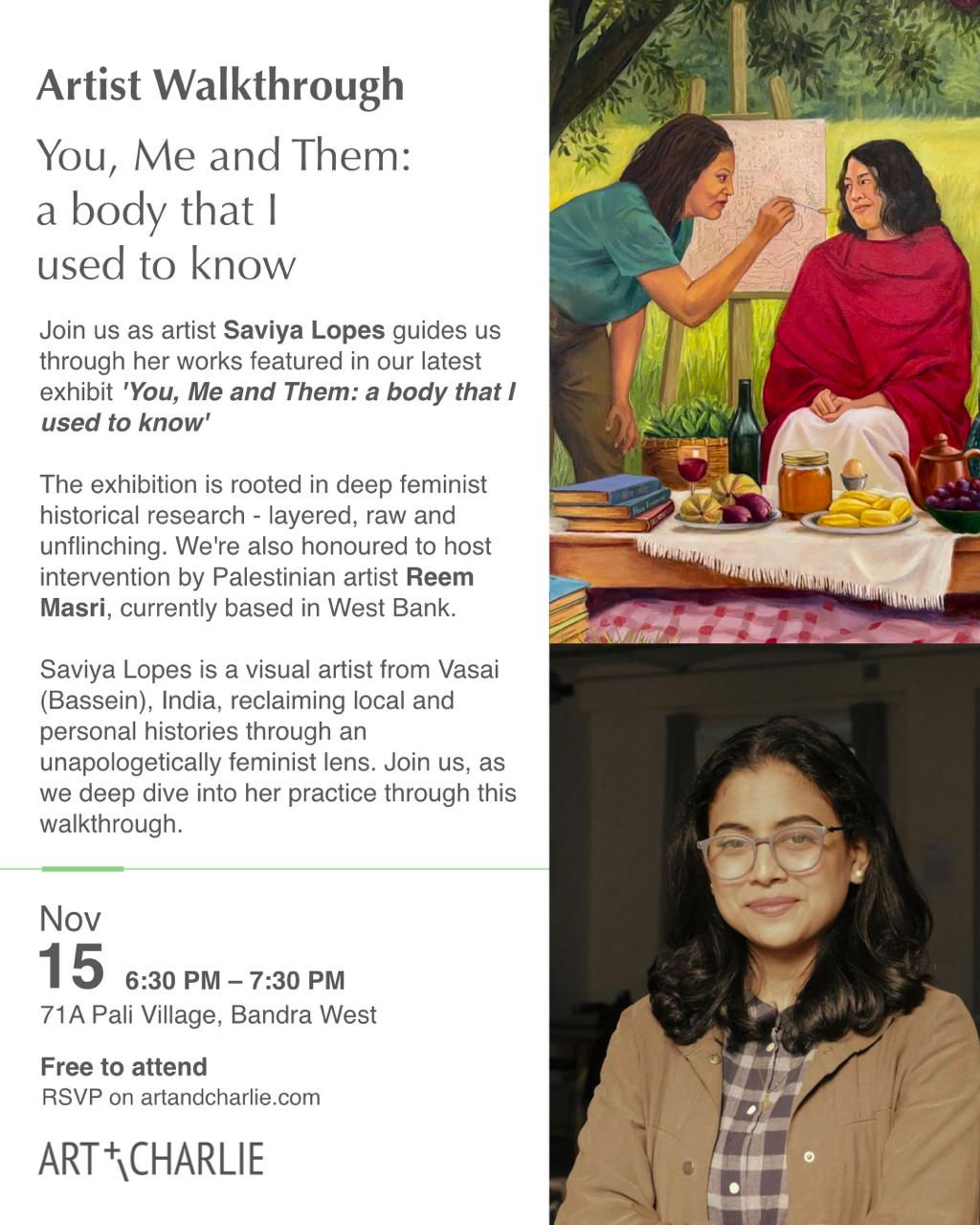 You, Me and Them: a body that I used to know