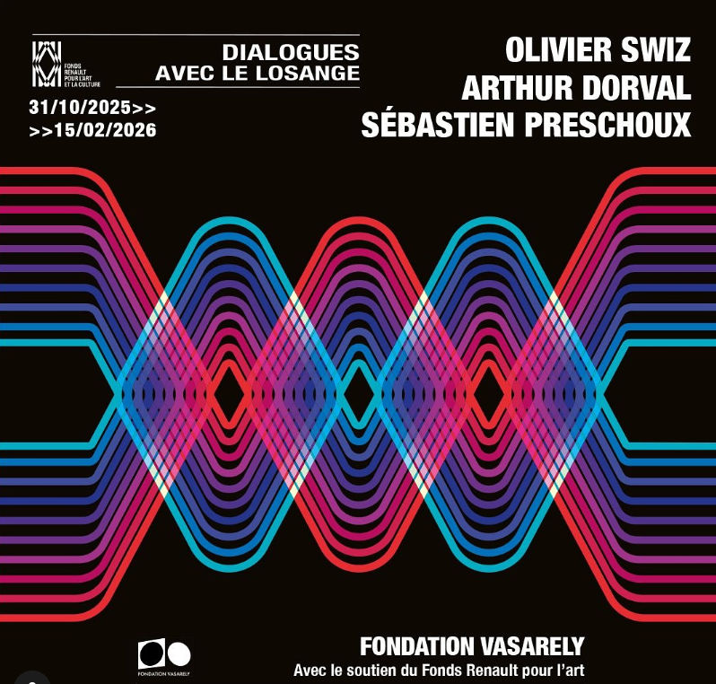 Sébastien Préschoux at the Fondation Vasarely