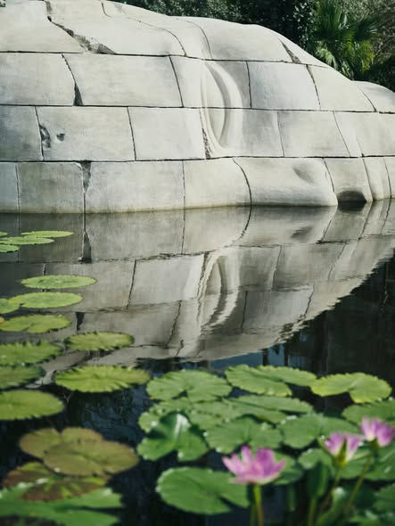 Prune Nourry unveils “Reflection", the artist's first public art commission in the US