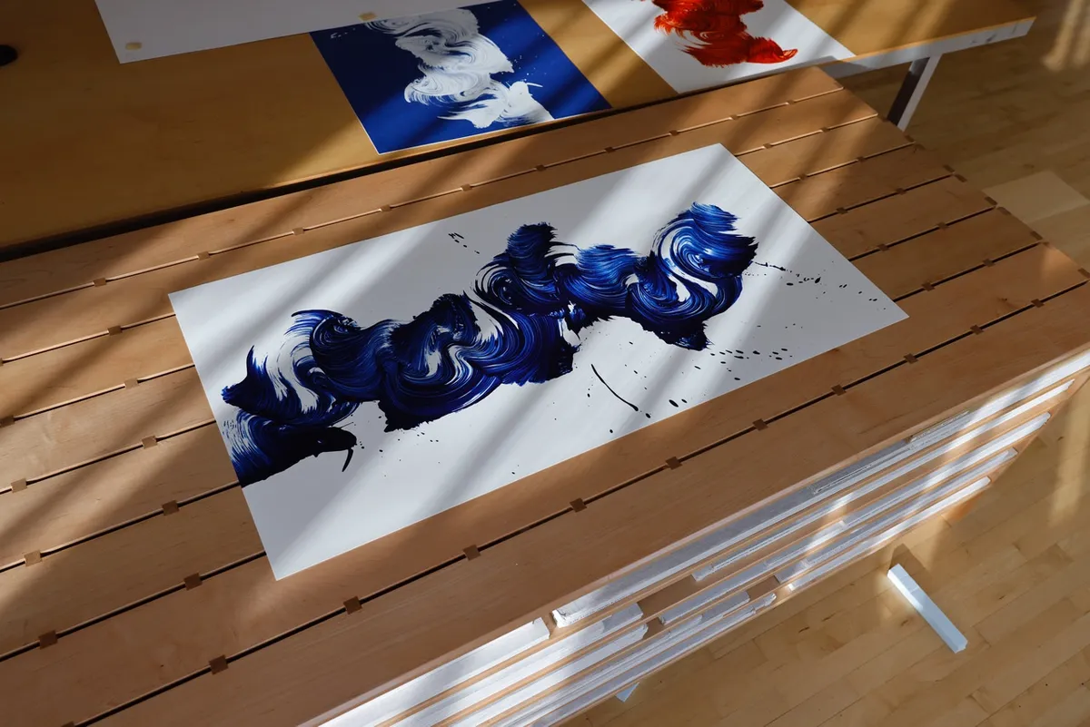 James Jamie Nares | Wave and Particle - Particle and Wave