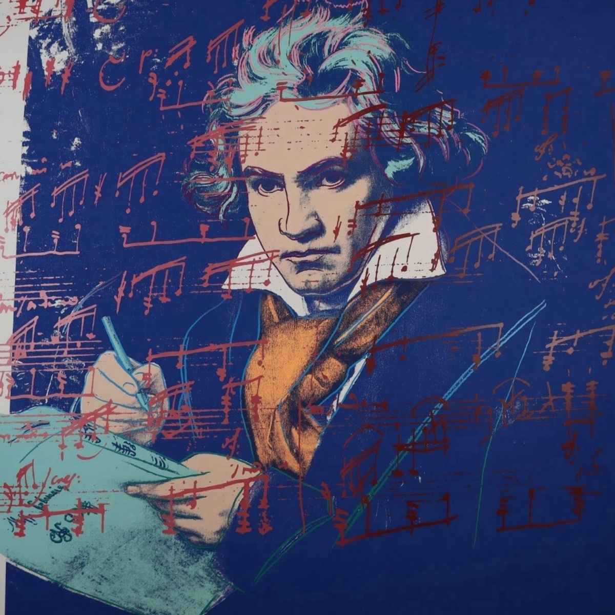 Andy Warhol Beethoven: An Ode To The Great | Guy Hepner