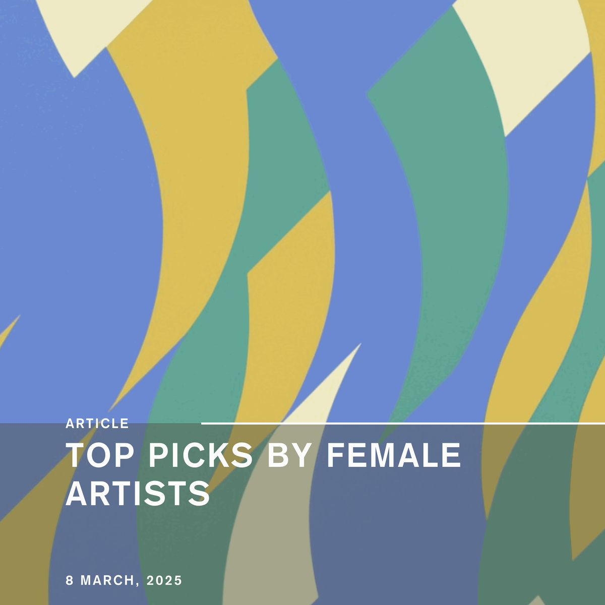 Top Three Artworks by Female Artists