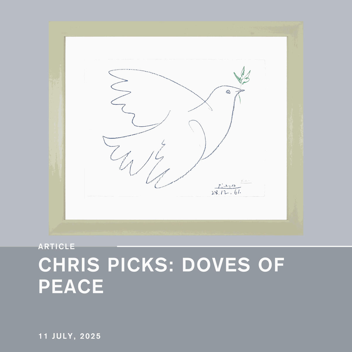 Chris Picks: Doves of Peace