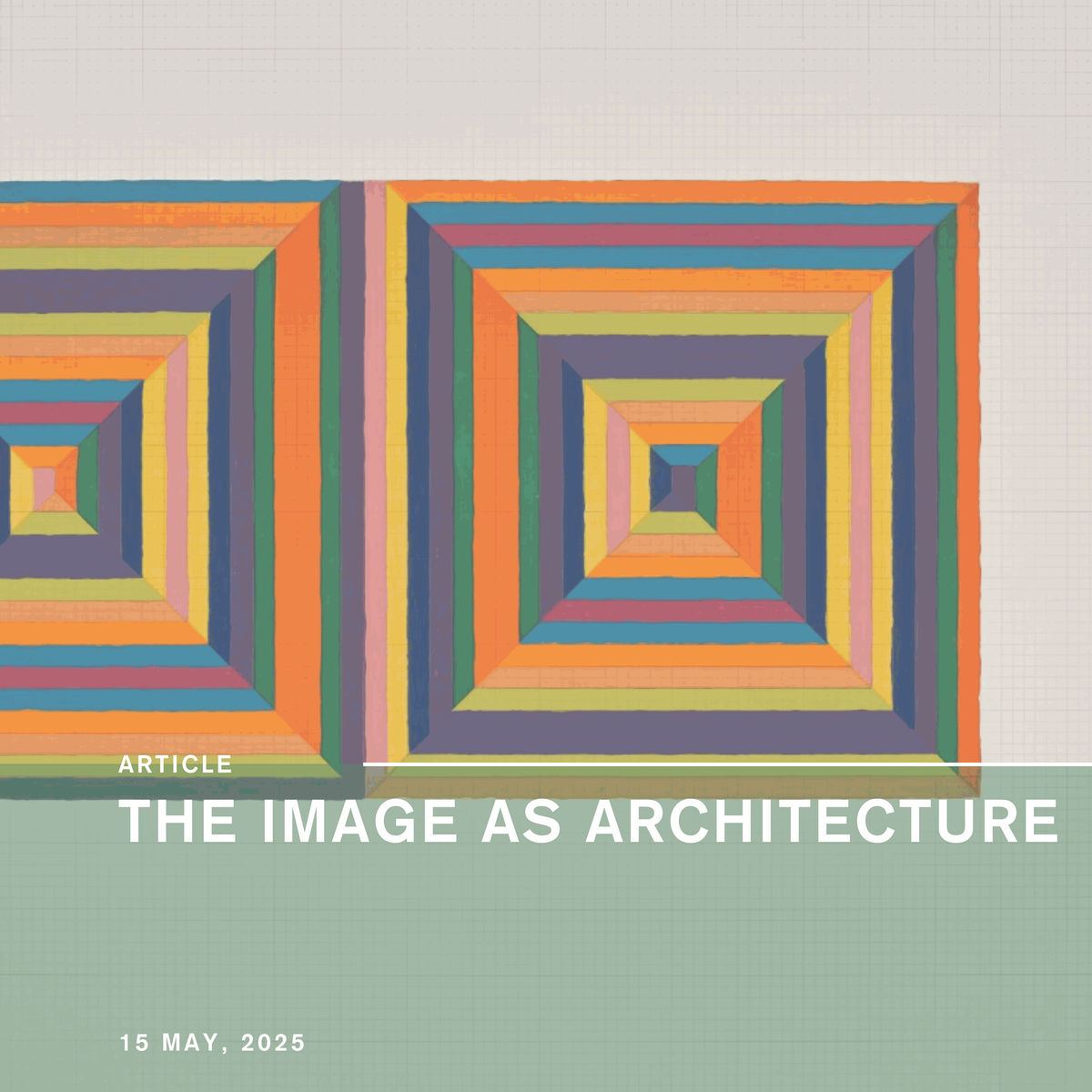 The Image as Architecture