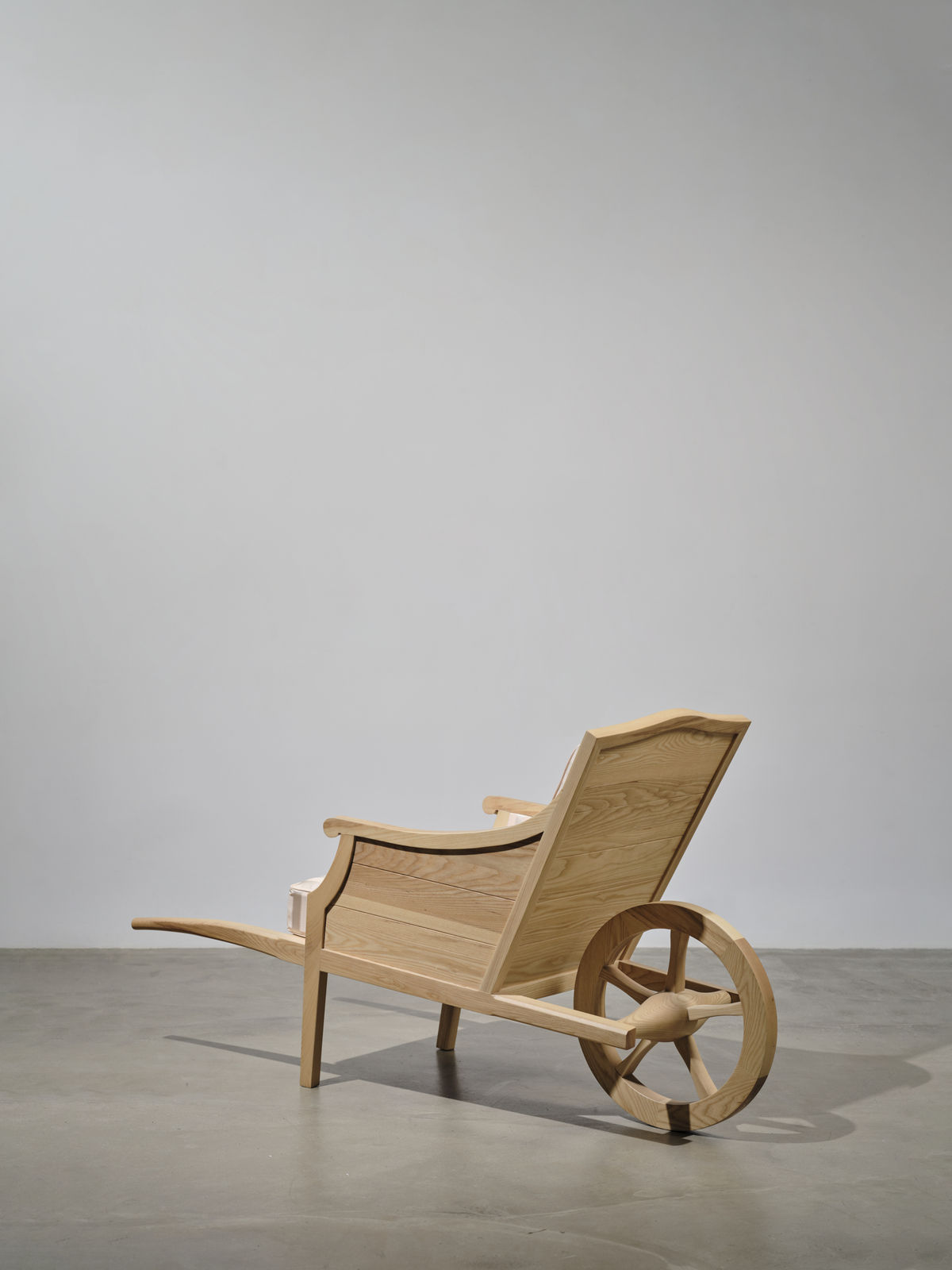 Natural materials are highlighted in the works of Philippe Starck