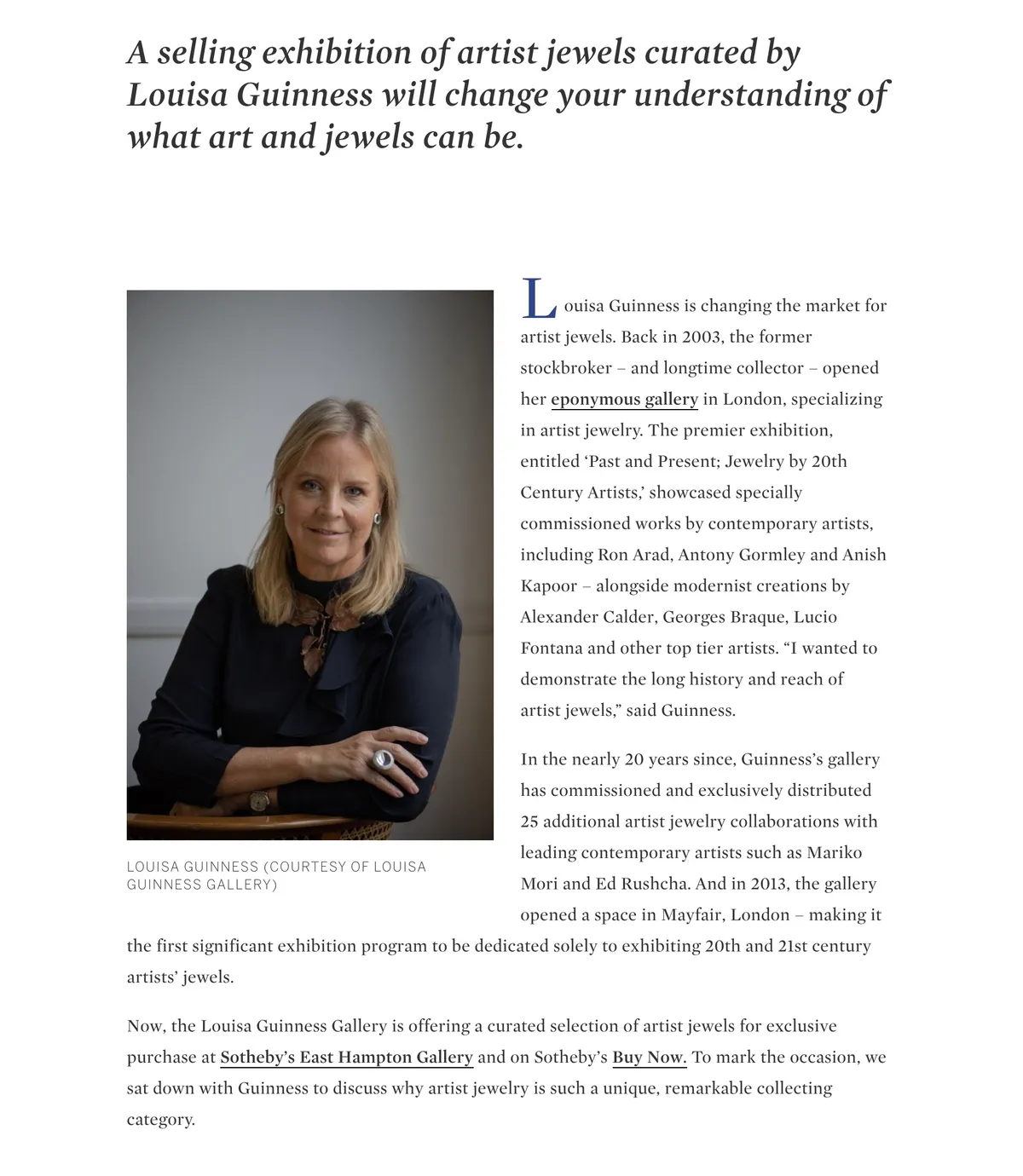 Michael Craig-Martin, Light Bulb Necklace