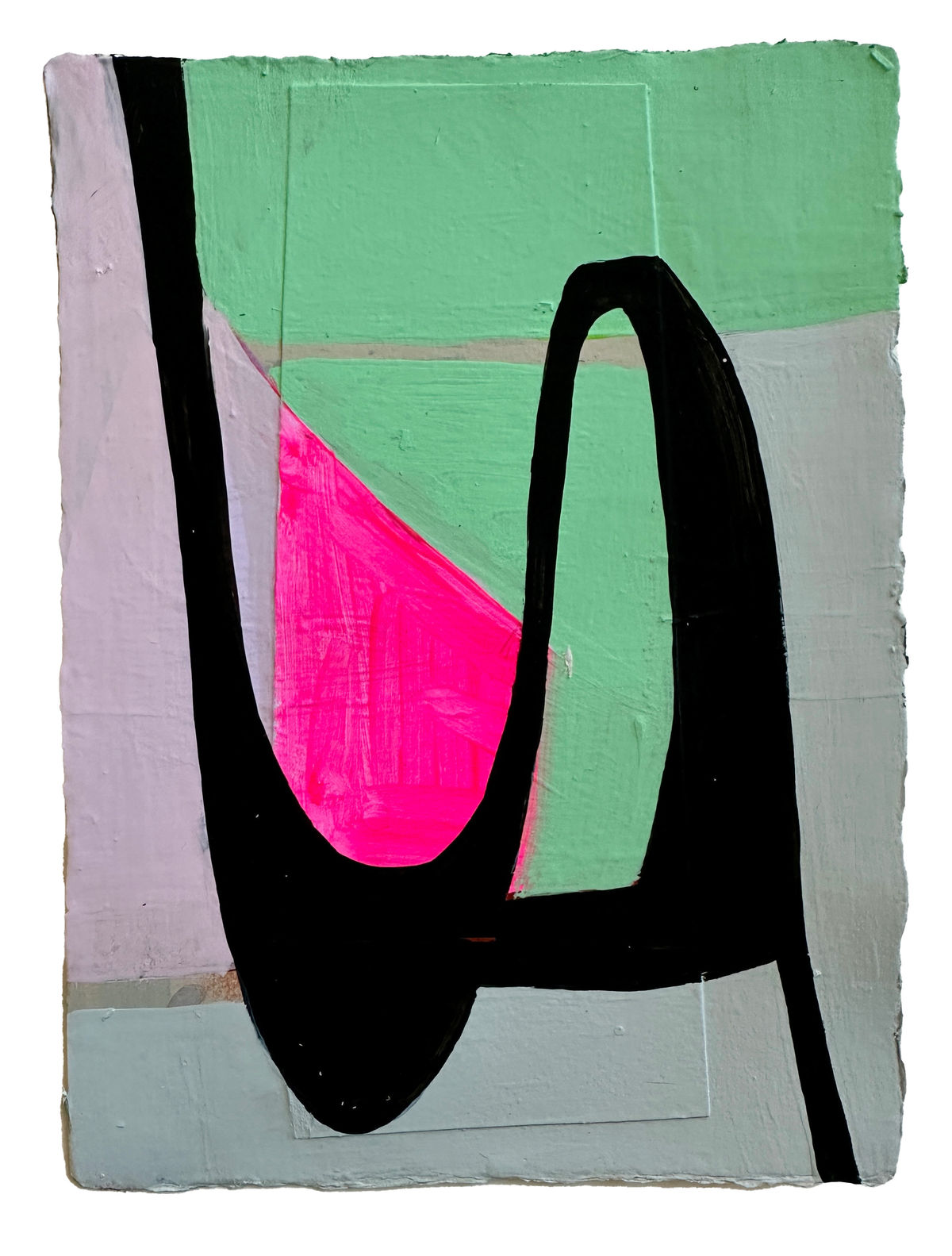 Abstract painting by Jill Moser.